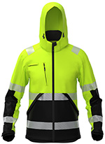 Kõrgnähtav softshell jope Baltic Canvas 4083 / 4084.